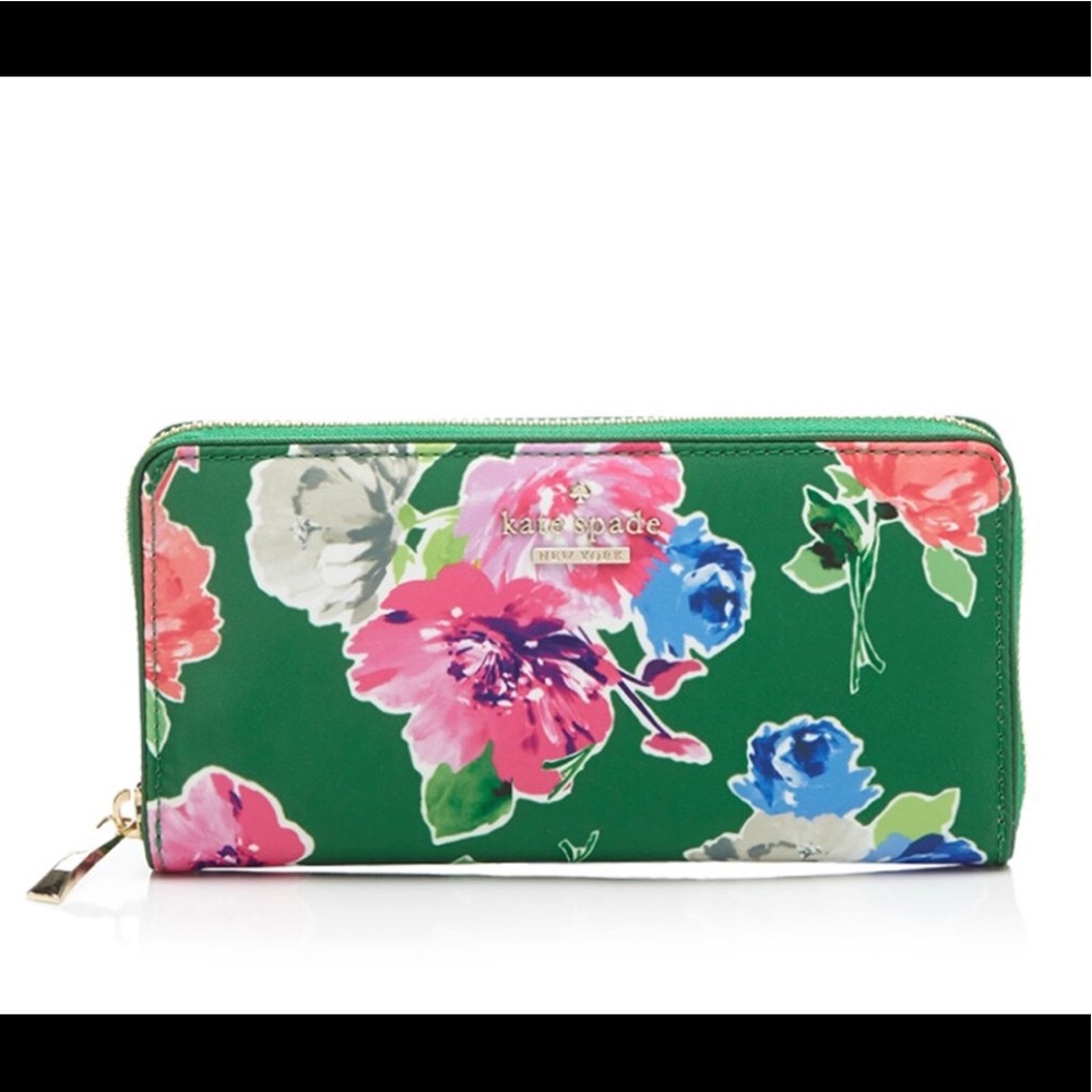 Kate Spade Nylon Lacey in Lucky Green
